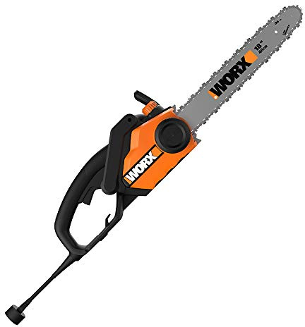 WORX WG304.2 Saw 18-Inch 15.0 Amp Electric Chainsaw with Auto-Tension, Chain Brake