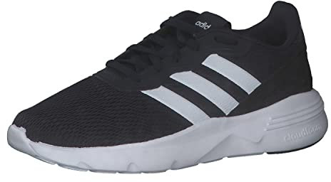 adidas Herren Nebzed Cloudfoam Lifestyle Running Shoes, Legend Ink/Cloud White/Core Black, 43 1/3 EU
