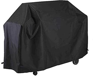 PLIPSH Abdeckung for den Außenbereich, wasserdicht, strapazierfähig, Regenschutz, Grillabdeckung for den Außenbereich, runde Schwarze Grillabdeckung Perfection (Size : 80x66x100cm)