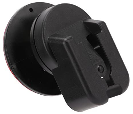 Portamicrofono a Mano Adesivo Antiusura Portamicrofono Radio Nero Light ABS per Auto supporto microfono cb per Micrófonos