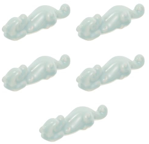 Operitacx 5stücke Ceramic Pen Holder Eleganter Kalligraphie-pinselhalter Aus Hochwertiger Keramik Stabiler Stand Für Schreibbedarf Und Kunstbedarf Für Zuhause Und Büro