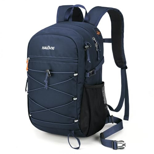 HALOVIE Wanderrucksack 20L Herren Damen Klein Trekkingrucksack leicht Rucksack Outdoor Wandern Tagesrucksack für Camping Reisen