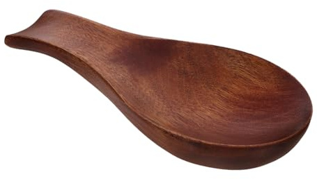 CIYODO Repose-cuillère Et Porte-couvercle En Bois Repose-spatule Réutilisable Pour Couverts De Cuisine