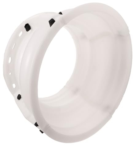 YARNOW Moule de Base de Colonne Romaine en Plastique Solide pour Décoration Extérieure Bricolage Jardin 30 Cm Rond Modèle Lisse Réutilisable pour Ciment Béton