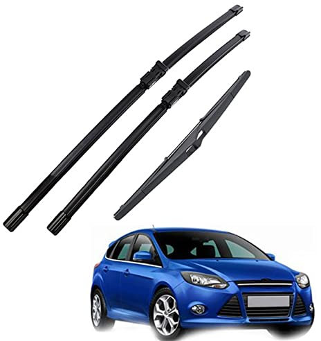 28 28 12 Wischerblätter-Set für die vordere und hintere Scheibe, für Ford, für Focus 3 2011 2012 2013 2014 2015 2016 2017