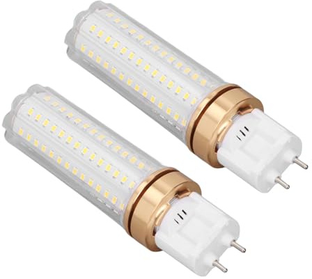 Jwthee Bulbo G12 LED da 20 W, lampadina di mais LED a 2 pacchetti 2000 Lumens Angolo di illuminazione a 360 gradi per il corridoio Home Office Street Warehouse Lighting (Luce bianca)