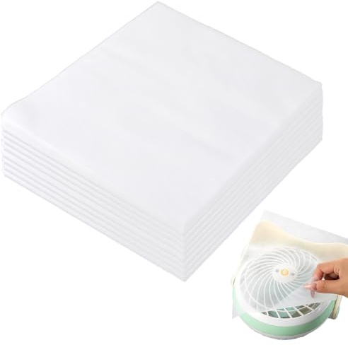 XLIUAX 100 Sheets Nail Dust Collector Filter Paper, Disposable Nail Dust Filters Paper Sheets for Most of Nails Dusts Collector Machine Nails Vacuum Replacement Filter