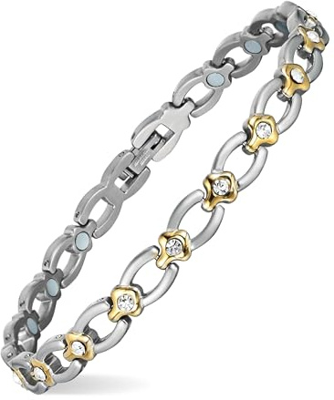MagEnergy Damen Magnetarmband – verstellbar, komfortabel & modernes Energie-Schmuckstück