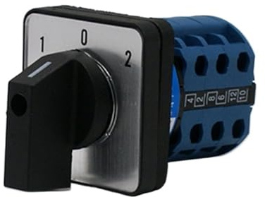 Interrupteur rotatif sélecteur universel 3 positions 3 nœuds, 1 pièce, LW28 LW8-20/3 20 A 380 V