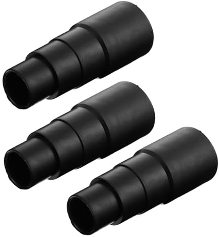 HONMEET 3 Piezas Adaptador de Manguera para Aspiradora Convertidor Práctico de Conector de Tubo Resistente para Uso Doméstico y Oficina
