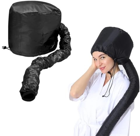 JYNXOR Drying Caps for Hair, Drying Hood Floating Cap, Diffuser Cap for Curls with Adjustable Drawstring, Deep Care Heat Hood Hair, Hair Dryer Cap, Curling Cap, Hair Net Plopping Cap, Thermal Cap