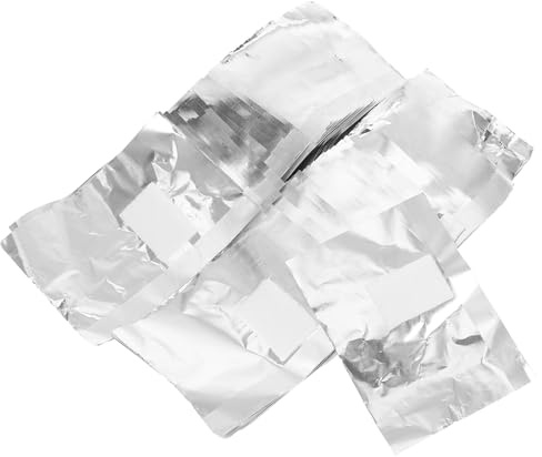 Gatuida Kit de Dissolvant Vernis Gel Soak Off avec Feuilles Aluminium et Tampons Coton Papillotes Protectrices pour Retrait Rapide et Sûr Du Vernis Semi-permanent Accessoires Ongles