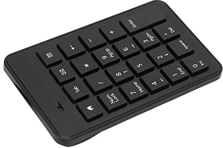 Yctze Tastierino Numerico USB di Dimensioni Standard a 23 Tasti con Tocco Confortevole, Design Ergonomico, Laptop e Desktop a Basso rumore: Immissione Dati, contabilità e Utilizzo Ideali