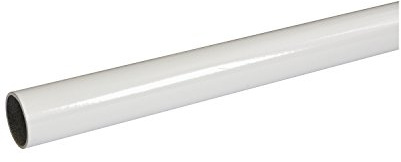 SECOTEC Kleiderstange | Schrankrohr rund ø 25mm 1500mm weiß | 1 Stück