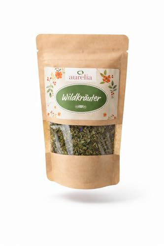 Aurelia Wildkräuter 25g – Allgäuer Kräuter & Blüten – Natürliche Würze ohne Zusatzstoffe – Aromatisch & Vielseitig