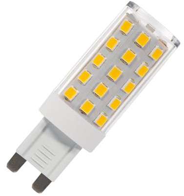 LEDKIA LIGHTING Bombilla LED G9 4W 470 lm No Flicker 3000K Blanco Cálido