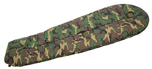 Carinthia Defence 4 185 M Hochleistungs-Winterschlafsack Schlafsack für Temperaturen bis -15°C Woodland