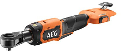 AEG BSS18R38BL-0 Cricchetto 3/8˝ Brushless 18V, Eroga Fino a 75 Nm di Coppia, con Velocità a Vuoto Fino a 250 g/min, Indicato per Aree Ristrette, con Attacco da 3/8