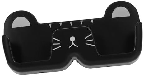 IMIKEYA Wandhalterung für Brillen Brillenorganizer Sonnenbrillenhalter Platzsparende Wandmontage Bruchsicherer Aufbewahrungsständer ohne Bohren Anbringbar Vielseitig Einsetzbar