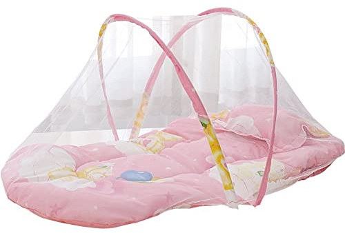 Vobumix Babybett-moskitonetz, Tragbares Bettnetz, Faltbar, Für Babybetten, Atmungsaktives Moskitonetz, Kinderbettwäsche Für Sommerreisen