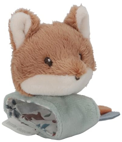 Little Dutch Armrassel Rasselarmband Handgelenk Rassel Baby Fuchs - Forest Friends blau