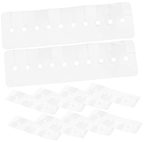 Ipetboom 20pcs Heat Shield Guards Hair Extension Tool Kit Heat Shield Clips Hair Extensions Tools