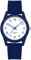 findtime Damenuhren 5ATM Wasserdicht, Einfach Minimallistic Armbanduhr für Damen Silikon Blau Armband Analog Quarz Sportuhr für Frauen Mädchen Kids