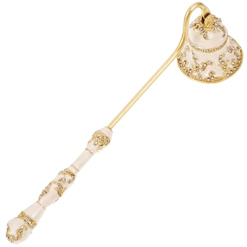 Hemobllo Spegnicandela Vintage con Manico Lungo Estintore per Candele Profumate E Aromaterapia Accessorio Casa Regalo per Amanti delle Candele