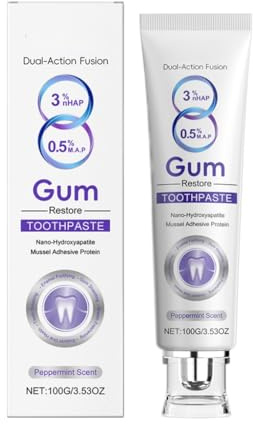 Dentifricio Gentle Care - Rimuove Macchie/tartaro/ingiallimento, Rinfresca L'alito, Sbianca I Denti. For Uso Quotidiano.(1PCS)