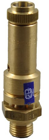 TÜV Sicherheitsventil Überdruckventil Kompressor 11 bar G 1/4