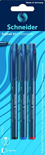 Schneider skrivverktyg bläckrulle Topball 857, sorterad