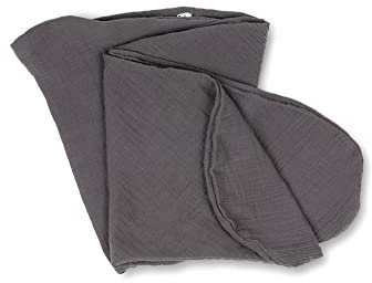 Doomoo Basics – Tetra Grey Cover for Comfy Big Pregnancy Pillow – Cotton Nursing Pillow – New Style in Natural Colours for Your Maternity Companion.