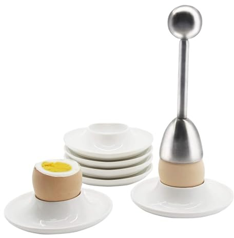 Eierschalensollbruchstellenverursacher,Eierbecher,Eierbecher aus Plastik,Edelstahl Eier Cutterm,Eiersollbruchstellenverursacher, Mit diesem Produkt lassen sich Eier leicht schälen