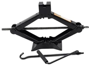 Gato Tijera para Coche Herramienta de elevación for Coche, manivela Superior Dorada, Cambio neumáticos, hidráulico Especial Horizontal(2.5T)