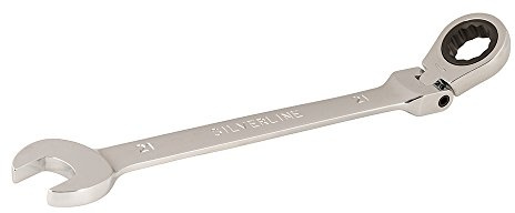Silverline 589698 Flexible Head Ratchet Spanner 21 mm