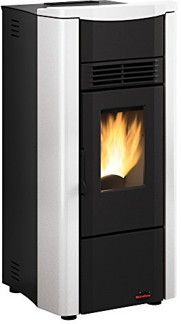 9.2 KW PELLET ESTUFA GIUSY PLUS BLANCO CANALIZ