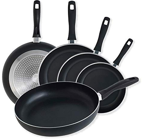 ORYX Sartén Aluminio Antiadherente Basic, Alta Resistencia, Apta Inducción, Libre PFOA, Diámetro 30 cm, Espesor 3 mm.