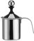 Yosoo - Montalatte con Frusta Manuale, bollilatte in Acciaio Inox per Cappucino, Latte Macchiato 800ML Argento
