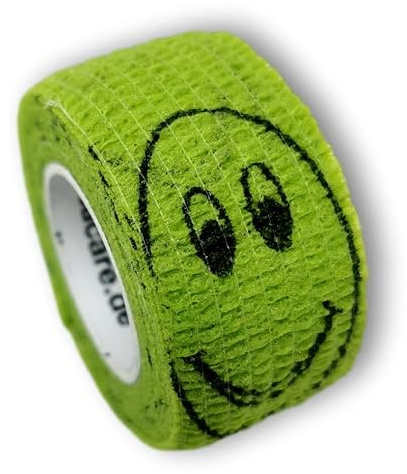 LisaCare Apósito para heridas (5 unidades, color verde sonriente)