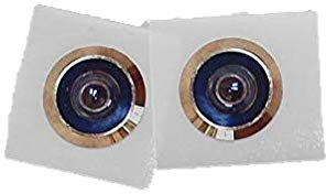 Handmade with Love by Fatima. 2 peephole stickers. To stick in your door inside the frame. Present for your friends.