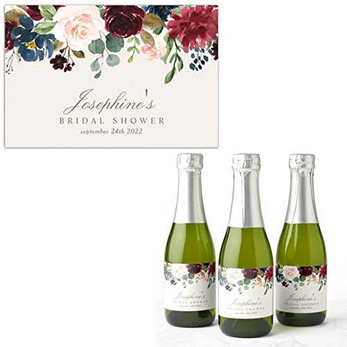 mxn Flaschenetikett Hochzeit Personalisiert,mit Foto Text Sekt Flaschenetikett,weinetiketten Selbst Gestalten,Benutzerdefinierte Hochzeit,Geburtstag,selbstklebend Flaschenetiketten (D)