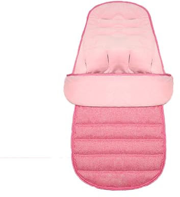 Chancelière pour poussette, doublure confortable pour poussette, sac de couchage universel, coupe-vent, chaud et épais, rembourrage en coton épais pour poussettes, landaus et poussettes, 0 à 6 ans