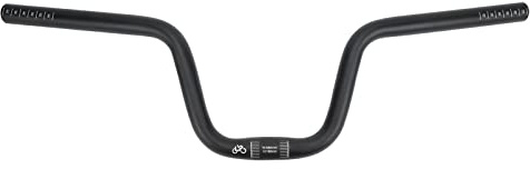 RiToEasysports Fahrrad-Schwalbenlenker, Aluminiumlegierung, 25,4 Mm, Fahrradlenker, Fahrrad-Riser-Lenker für Schwarz (Heben Sie 160 mm an)