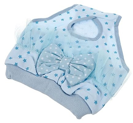 COSMEVIVI Waschbare Pee Pads Für Weibliche Hundewindel Bequem Auslaufsicher Haustierbedarf S