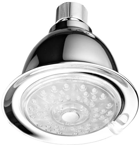Pomme de douche avec lumières LED – Petit pommeau de douche LED changeant de couleur | Pommeau de douche créatif pour salle de bain avec changement de couleur contrôlé par la température