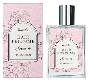 Rose Hair Perfume 50ml Spray Long Lasting Light Fragrance Fresh and Moisturizing Charm Mist Clean (Pink, One Size)