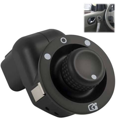 Pulsante di Controllo Elettrico per Retrovisore, Interruttore di Regolazione Specchio Esterno per Megane II, Laguna II, Clio III, Kangoo e Scenic II, OEM: 8200676533, 8200109014, 109014
