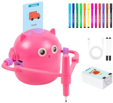 Robot Dessin Enfant 12 Stylos de Couleur Inclus