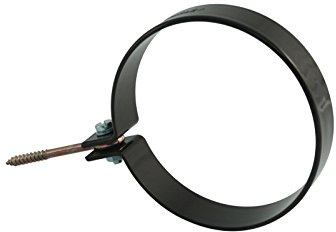 Schelle 100/Rings. braun RG/DN 105 braun, 2 Stück