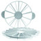 Ibili Cake and Pie 10/12 Portion Measurer, White, 26 x 26 x 4 cm